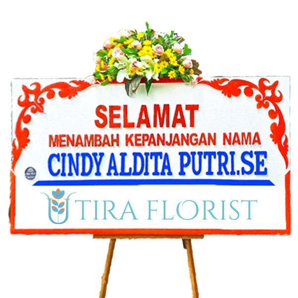 Bunga Papan Selamat Kalimantan UPK 05